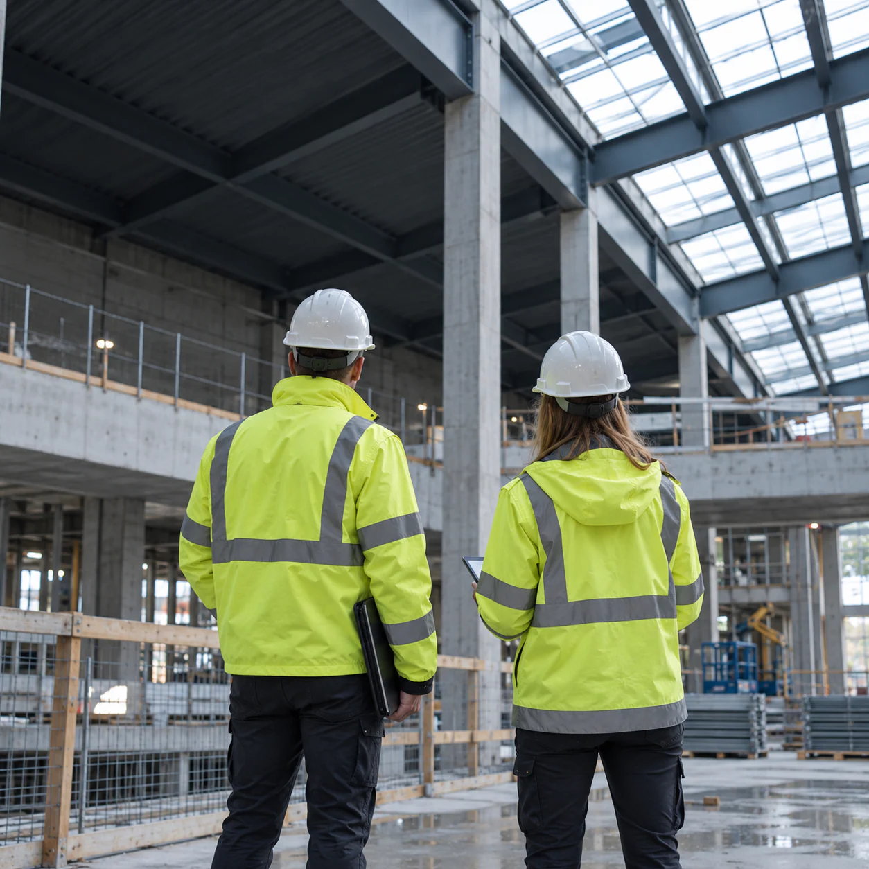Workspace for owners in a construction project