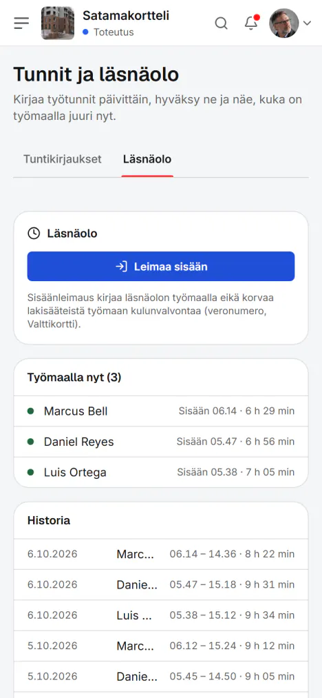 Kuvakaappaus Fidrelistä: Sisään sekunnissa