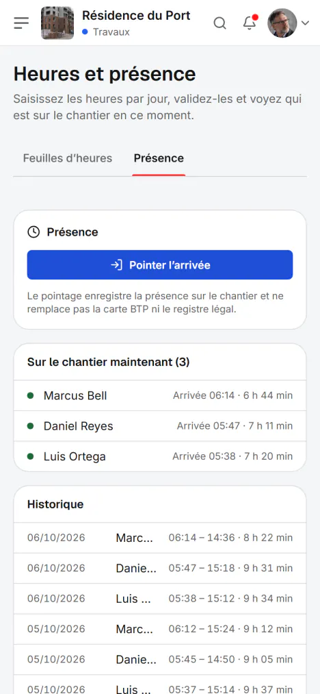 Capture d’écran de Fidrel : Pointé en une seconde