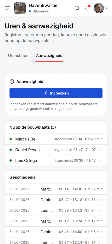 Schermafbeelding van Fidrel: Ingecheckt in een seconde