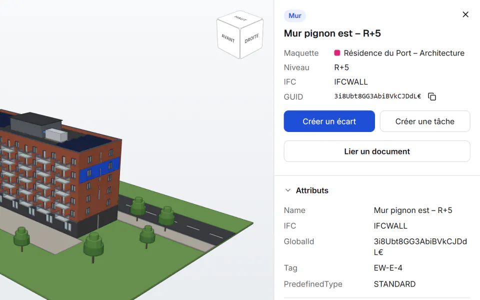 Capture d’écran de Fidrel : Ce que vous voyez dans la maquette devient un sujet