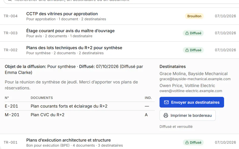 Capture d’écran de Fidrel : Ce qui a été diffusé peut être montré