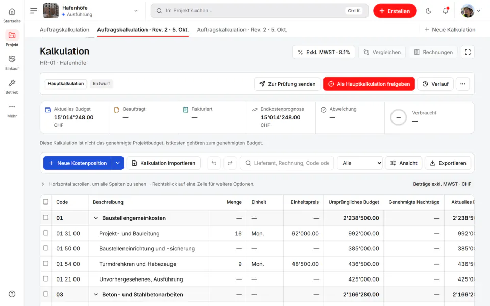 Screenshot aus Fidrel: Entwurf