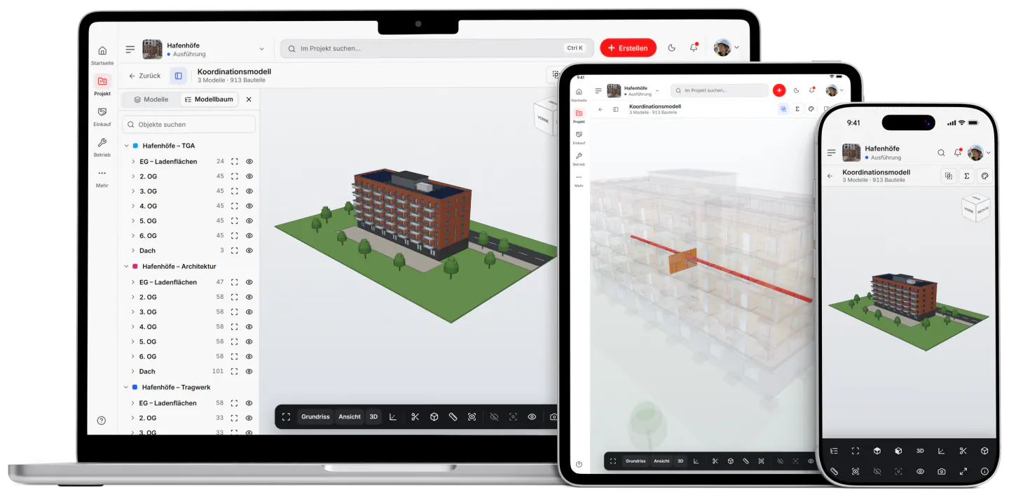 Screenshot aus Fidrel: BIM & 3D
