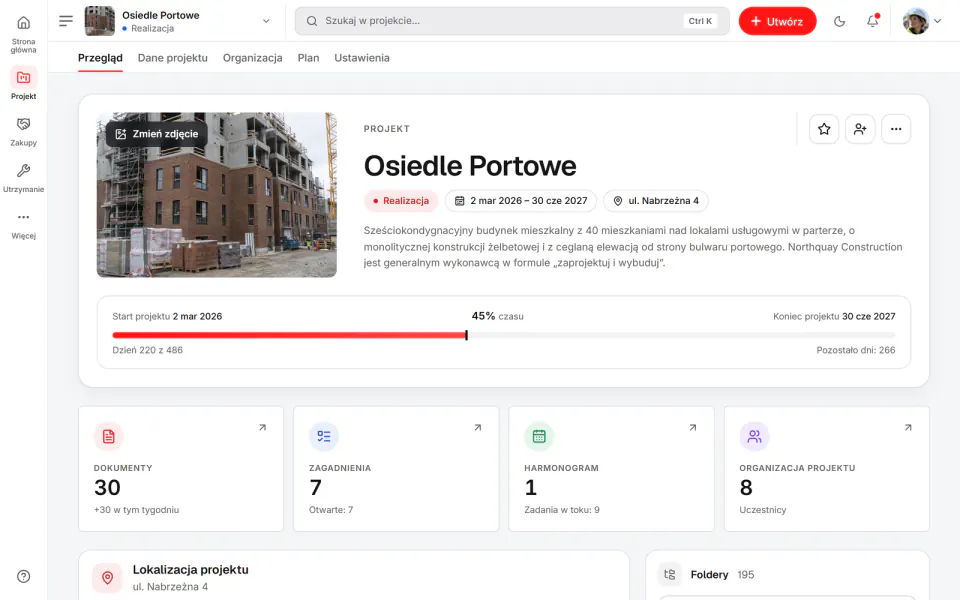 Zrzut ekranu z Fidrel: Przegląd projektu