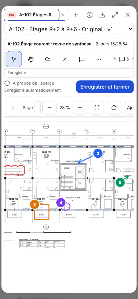 Capture d’écran de Fidrel : La même revue sur votre téléphone