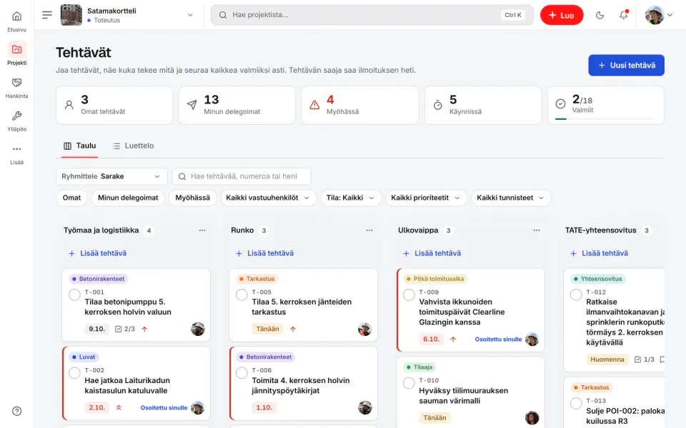 Kuvakaappaus Fidrelistä: Taulu